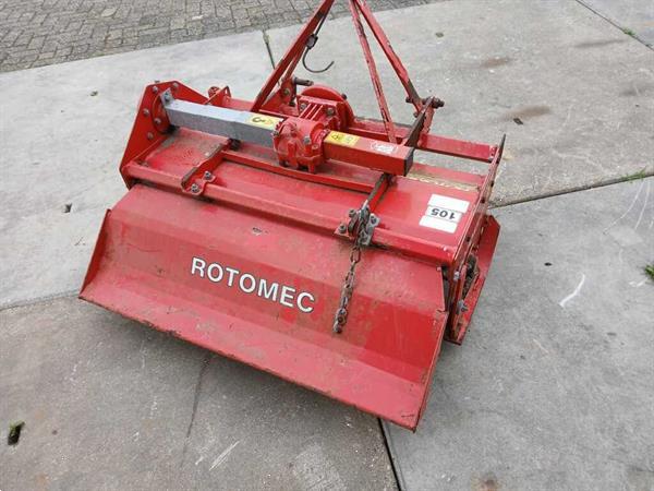 Grote foto rotomec grondfrees agrarisch akkerbouw