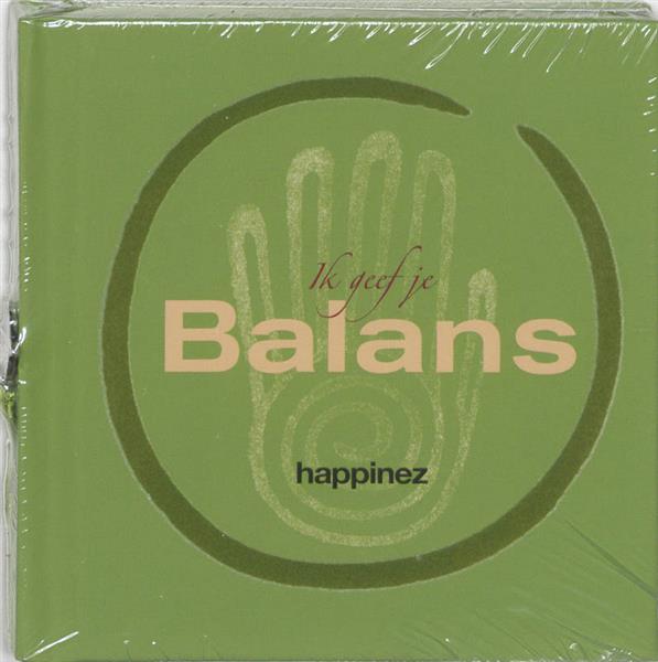 Grote foto happinez ik geef je balans happinez boeken stripboeken