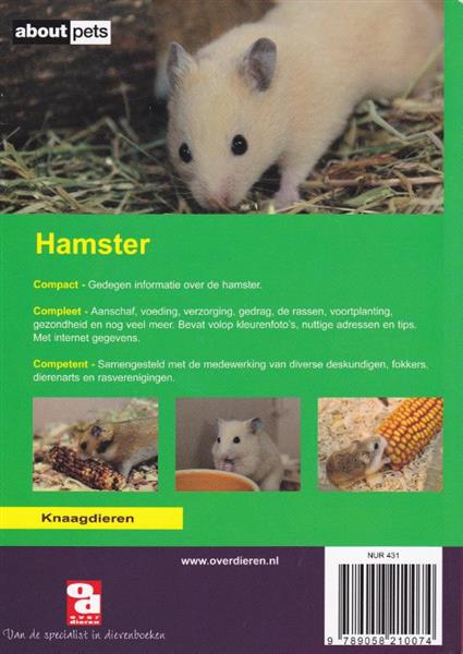 Grote foto de hamster over dieren boeken hobby en vrije tijd