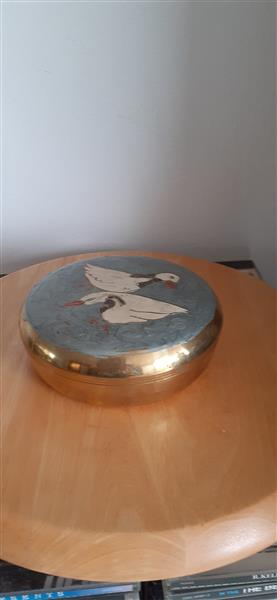 Grote foto 3 dekselbakjes antiek en kunst woonaccessoires