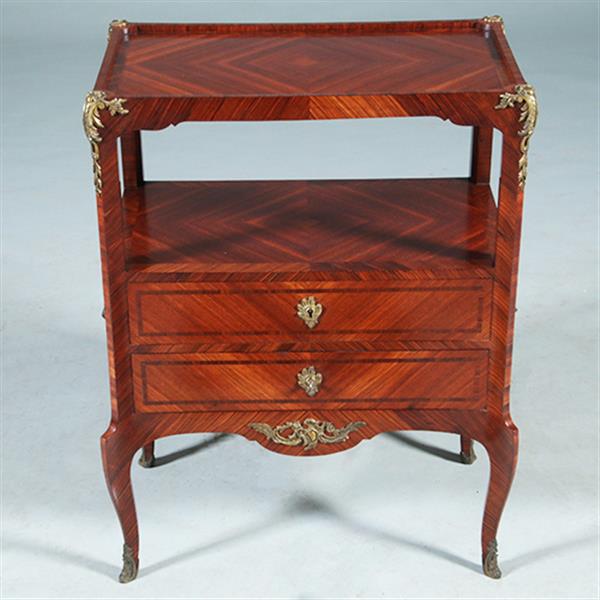 Grote foto uitzonderlijke kwaliteit etagiere of commode napoleon iii ca 1865 palissander en brons no.281445 antiek en kunst stoelen en banken