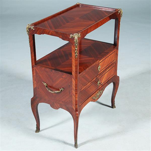 Grote foto uitzonderlijke kwaliteit etagiere of commode napoleon iii ca 1865 palissander en brons no.281445 antiek en kunst stoelen en banken