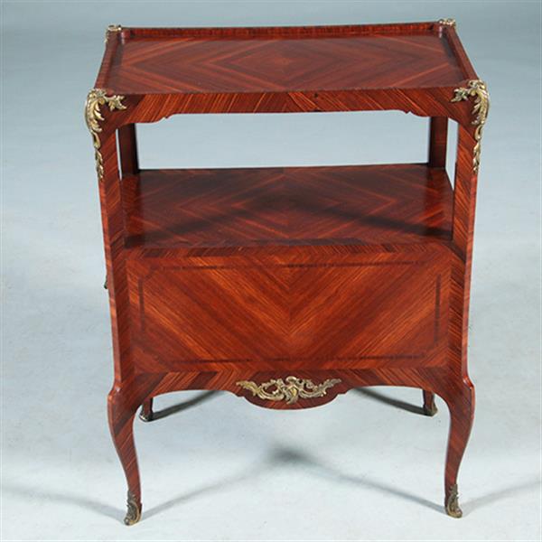 Grote foto uitzonderlijke kwaliteit etagiere of commode napoleon iii ca 1865 palissander en brons no.281445 antiek en kunst stoelen en banken