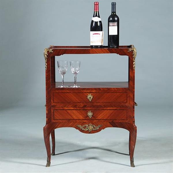 Grote foto uitzonderlijke kwaliteit etagiere of commode napoleon iii ca 1865 palissander en brons no.281445 antiek en kunst stoelen en banken