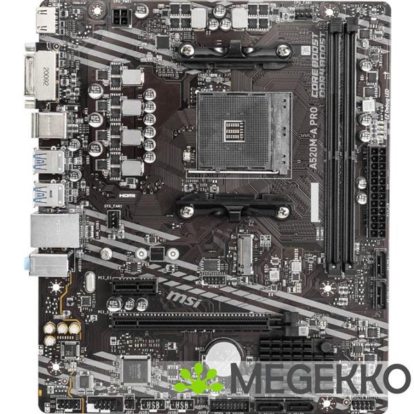 Grote foto msi a520m a pro computers en software moederborden
