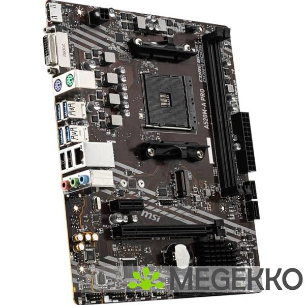 Grote foto msi a520m a pro computers en software moederborden