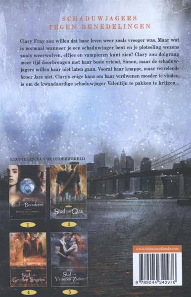 Grote foto stad van vuur kronieken van de onderwereld 2 boeken jeugd 13 jaar en ouder