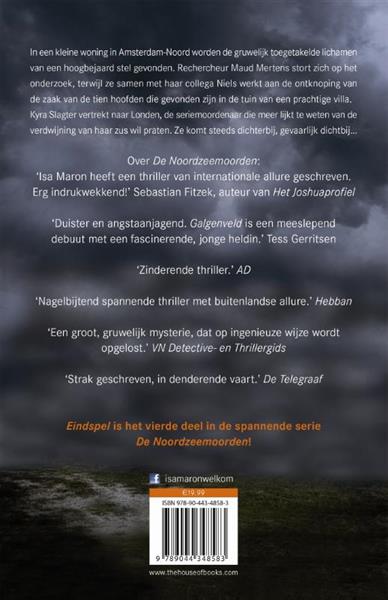 Grote foto eindspel de noordzeemoorden 4 boeken thrillers