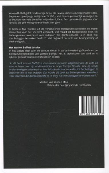 Grote foto leer beleggen als warren buffett boeken overige boeken