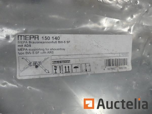 Grote foto 40 voet douche bad houder mepa 150 140 doe het zelf en verbouw onderdelen en accessoires