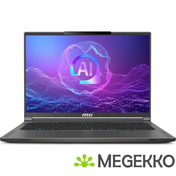 Grote foto msi creator a16 ai a3xvgg 231nl 16 ryzen ai 9 hx 370 rtx4070 creator laptop computers en software overige computers en software