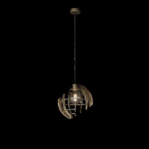 Grote foto terra hanglamp rond 35 cm huis en inrichting eettafels