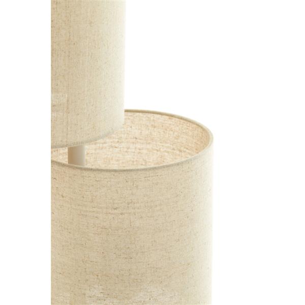 Grote foto vloerlamp benigno 33x155 5 cm beige huis en inrichting eettafels