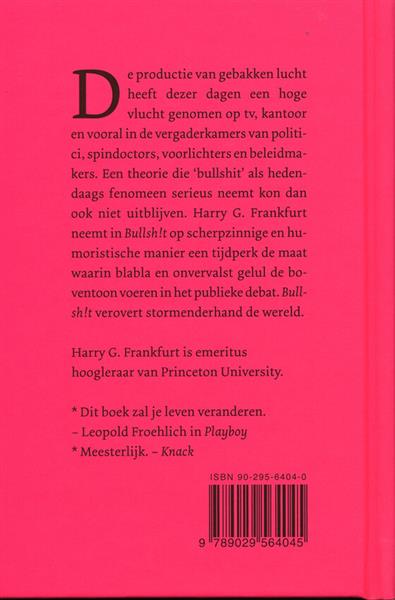 Grote foto bullsh t boeken literatuur