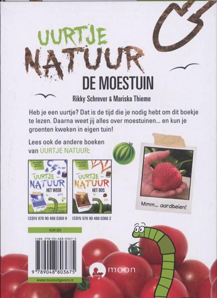 Grote foto de moestuin uurtje natuur boeken overige boeken