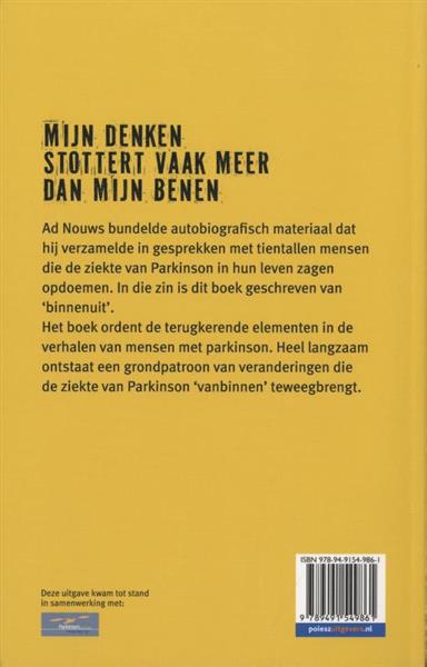 Grote foto mijn denken stottert vaak meer dan mijn benen boeken gezondheid en voeding