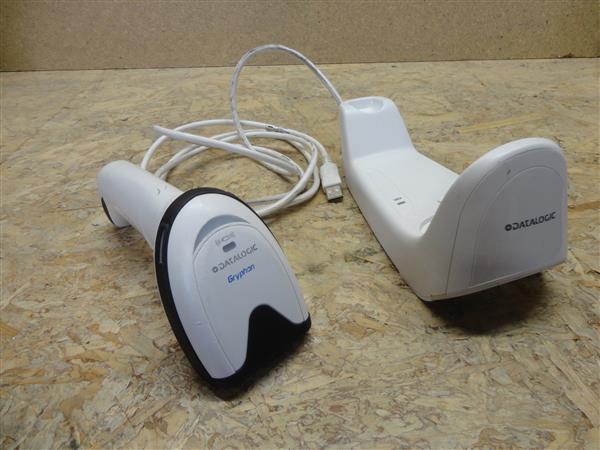 Grote foto datalogic gryphon gm4200 wireless 1d scanner usb white computers en software scanners