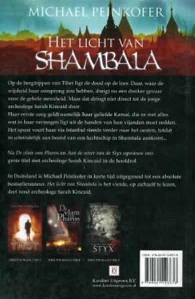 Grote foto het licht van shambala boeken thrillers