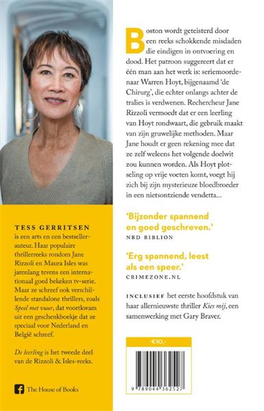 Grote foto de leerling rizzoli isles 2 boeken thrillers