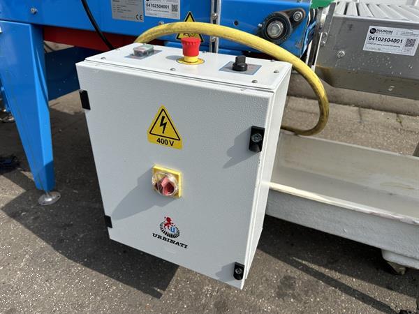 Grote foto urbinati rp1 sjabloonvuller voor het vullen van potten met waterstation en 2 rollenbanen agrarisch tuinbouw