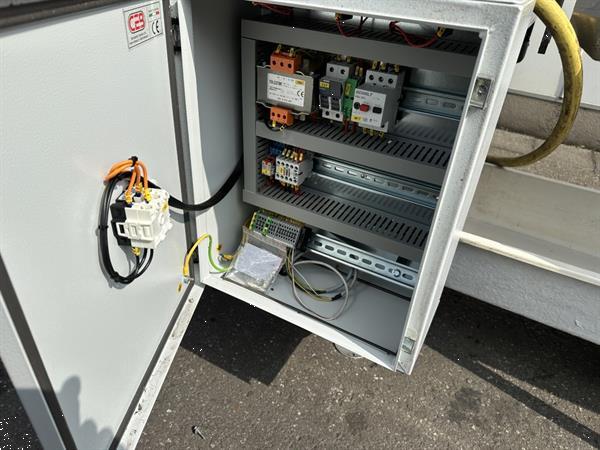 Grote foto urbinati rp1 sjabloonvuller voor het vullen van potten met waterstation en 2 rollenbanen agrarisch tuinbouw