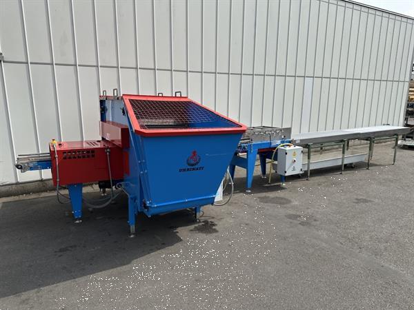 Grote foto urbinati rp1 sjabloonvuller voor het vullen van potten met waterstation en 2 rollenbanen agrarisch tuinbouw