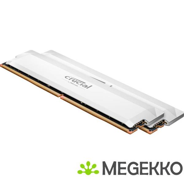 Grote foto crucial ddr5 pro 2x16gb 6400 white computers en software overige computers en software