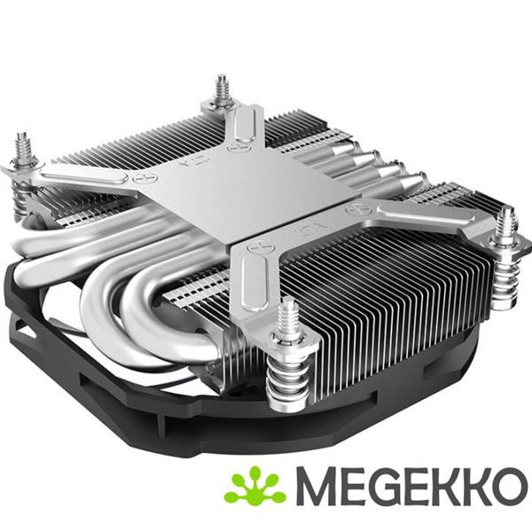 Grote foto akasa alucia h4a processor luchtkoeler 9 2 cm zwart 1 stuk s computers en software overige computers en software