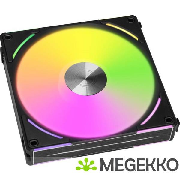 Grote foto lian li uni fan al140 v2 1 pack black argb pwm computers en software overige computers en software