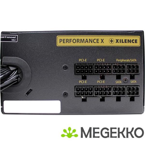 Grote foto xilence performance x series xp750mr9.2 power supply unit 750w zwart rood computers en software overige
