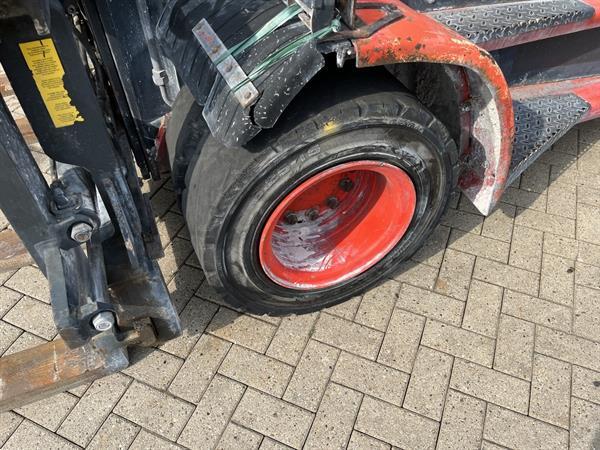 Grote foto heftruck linde h80d 900 03 duplo sideshift vorkversteller deutz diesel agrarisch heftrucks