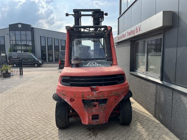 Grote foto heftruck linde h80d 900 03 duplo sideshift vorkversteller deutz diesel agrarisch heftrucks