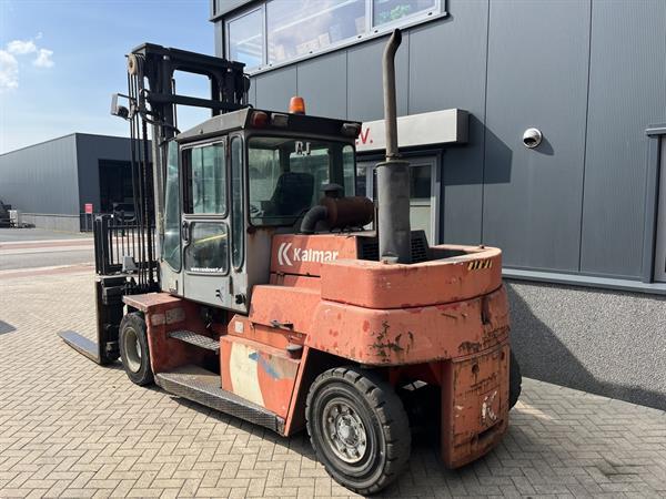 Grote foto heftruck forklift kalmar dcd80 900 forklift vorkverstelling perkins diesel agrarisch heftrucks