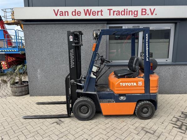 Grote foto toyota 5 fgl 15 duplo 300 schakel lpg agrarisch heftrucks