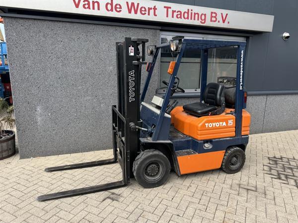 Grote foto toyota 5 fgl 15 duplo 300 schakel lpg agrarisch heftrucks