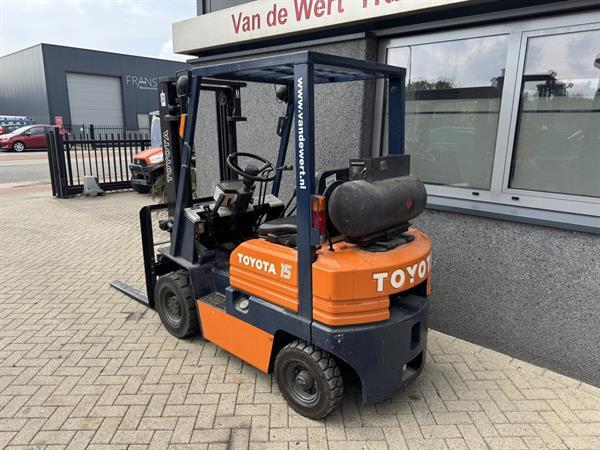 Grote foto toyota 5 fgl 15 duplo 300 schakel lpg agrarisch heftrucks