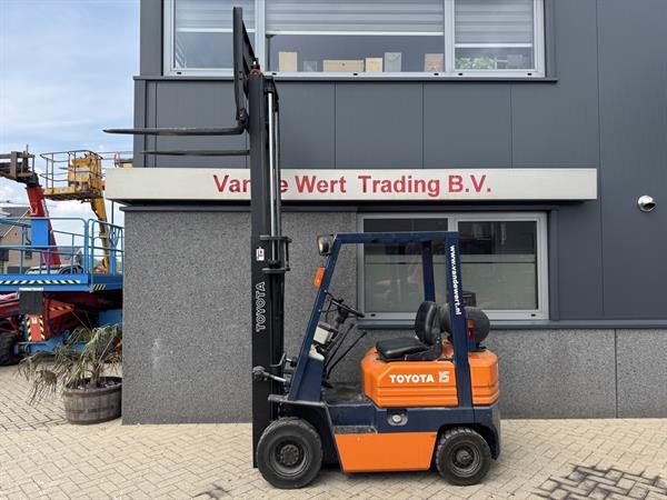 Grote foto toyota 5 fgl 15 duplo 300 schakel lpg agrarisch heftrucks