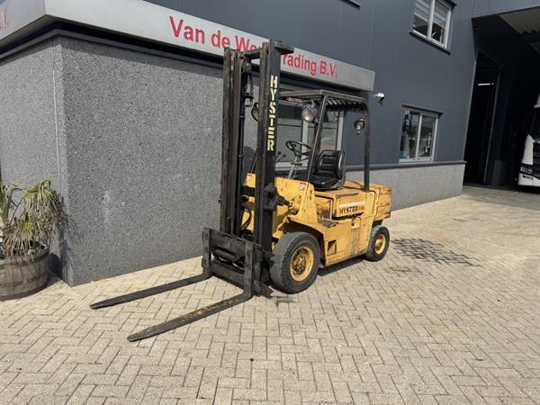 Grote foto hyster h2.50 xl duplo 370 sideshift isuzu diesel agrarisch heftrucks