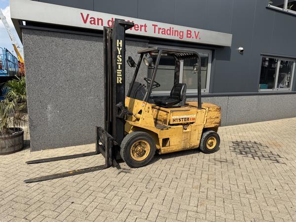 Grote foto hyster h2.50 xl duplo 370 sideshift isuzu diesel agrarisch heftrucks