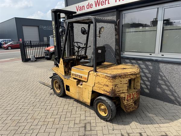 Grote foto hyster h2.50 xl duplo 370 sideshift isuzu diesel agrarisch heftrucks
