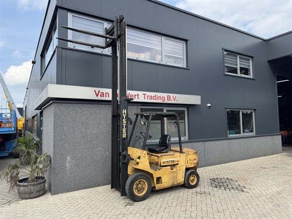 Grote foto hyster h2.50 xl duplo 370 sideshift isuzu diesel agrarisch heftrucks