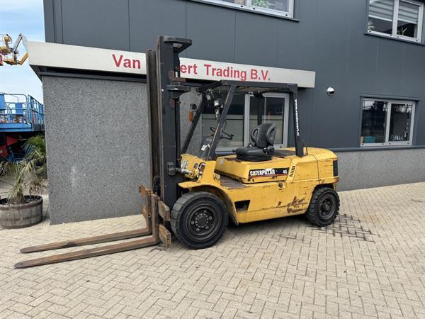 Grote foto caterpillar dp45 duplo 370 3e functie mitsubishi diesel agrarisch heftrucks