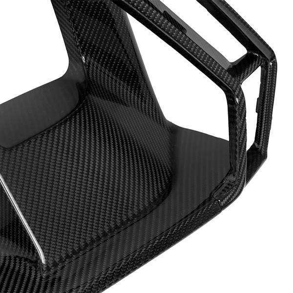 Grote foto dit betreft een bmw g90 g99 m5 carbon voorbumper lucht happer inlaat duct auto onderdelen tuning en styling