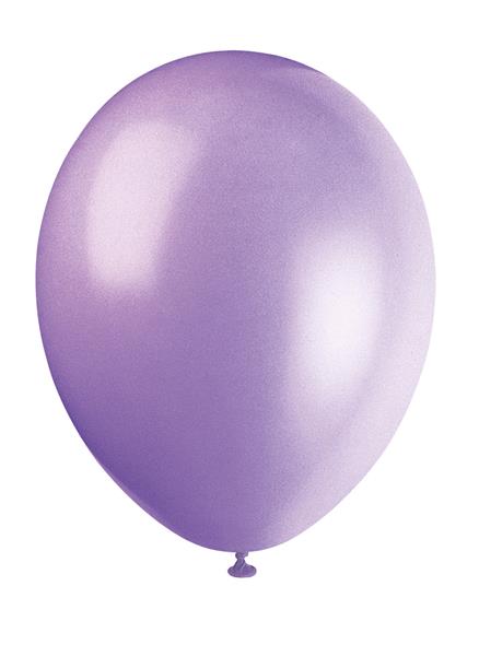 Grote foto 12 premium latex balloons 10ct lilac lavender verzamelen overige verzamelingen