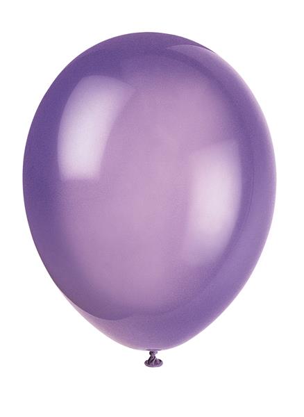 Grote foto 12 premium latex balloons 10ct midnight purple verzamelen overige verzamelingen