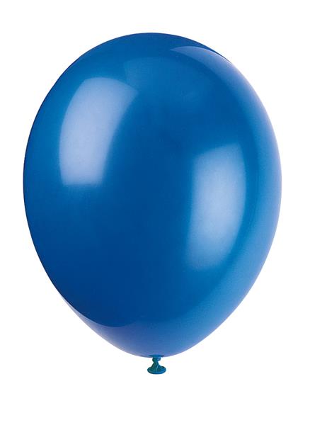 Grote foto 12 premium latex balloons 10ct evening blue verzamelen overige verzamelingen