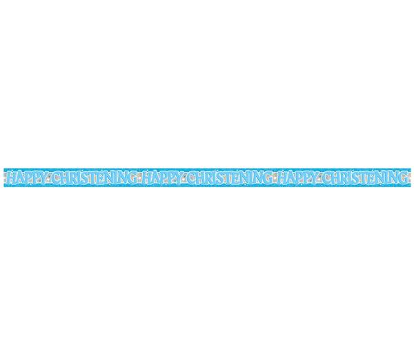 Grote foto blue christening prism banner 12 ft verzamelen overige verzamelingen