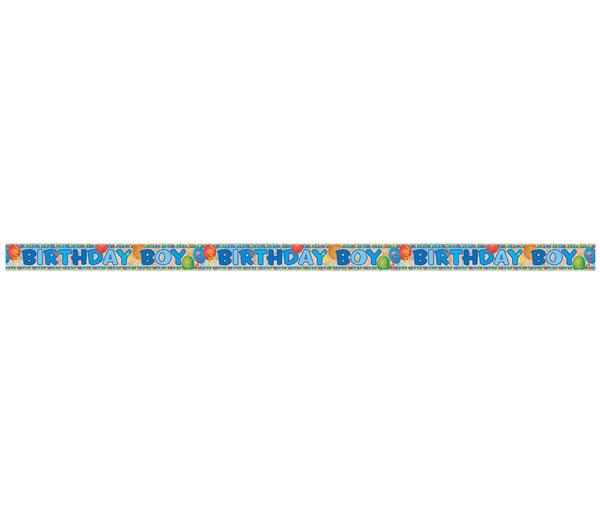 Grote foto birthday boy prism banner 12 ft verzamelen overige verzamelingen