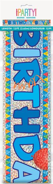 Grote foto birthday boy prism banner 12 ft verzamelen overige verzamelingen