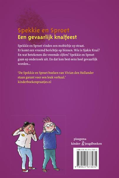 Grote foto een gevaarlijk knalfeest spekkie en sproet boeken jeugd 13 jaar en ouder